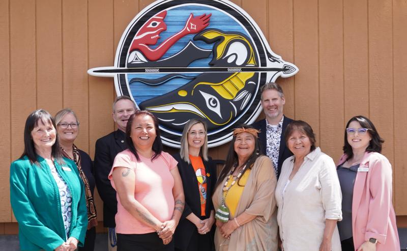 Board of Education and Pacheedaht LEA signing