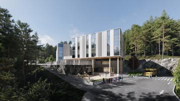 Picture of an elementary school.