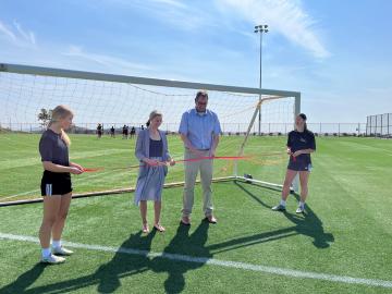 Picture of Interim Board Chair Dowhy and Mayor Goodmanson