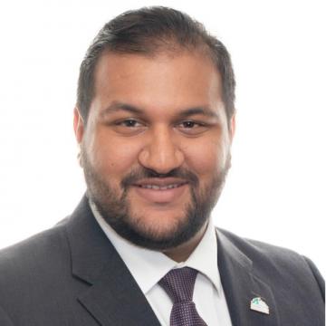 Board Chair Ravi Parmar