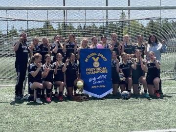 Picture of the RBSS girls soccer team